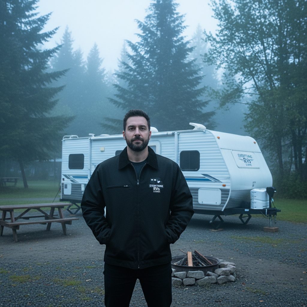 Embroidered Work Jacket — Durable Duck Cloth Utility Coat with Logo