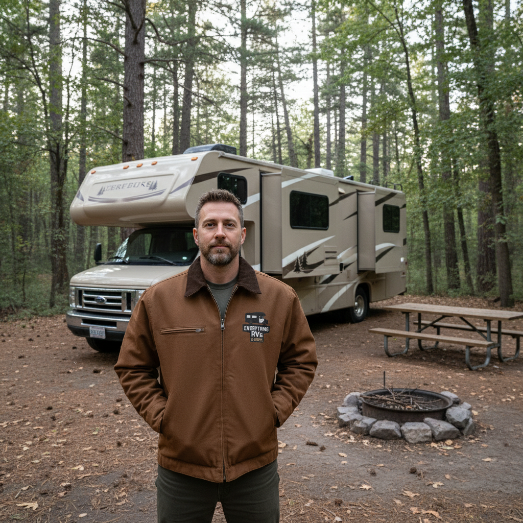 Embroidered Work Jacket — Durable Duck Cloth Utility Coat with Logo