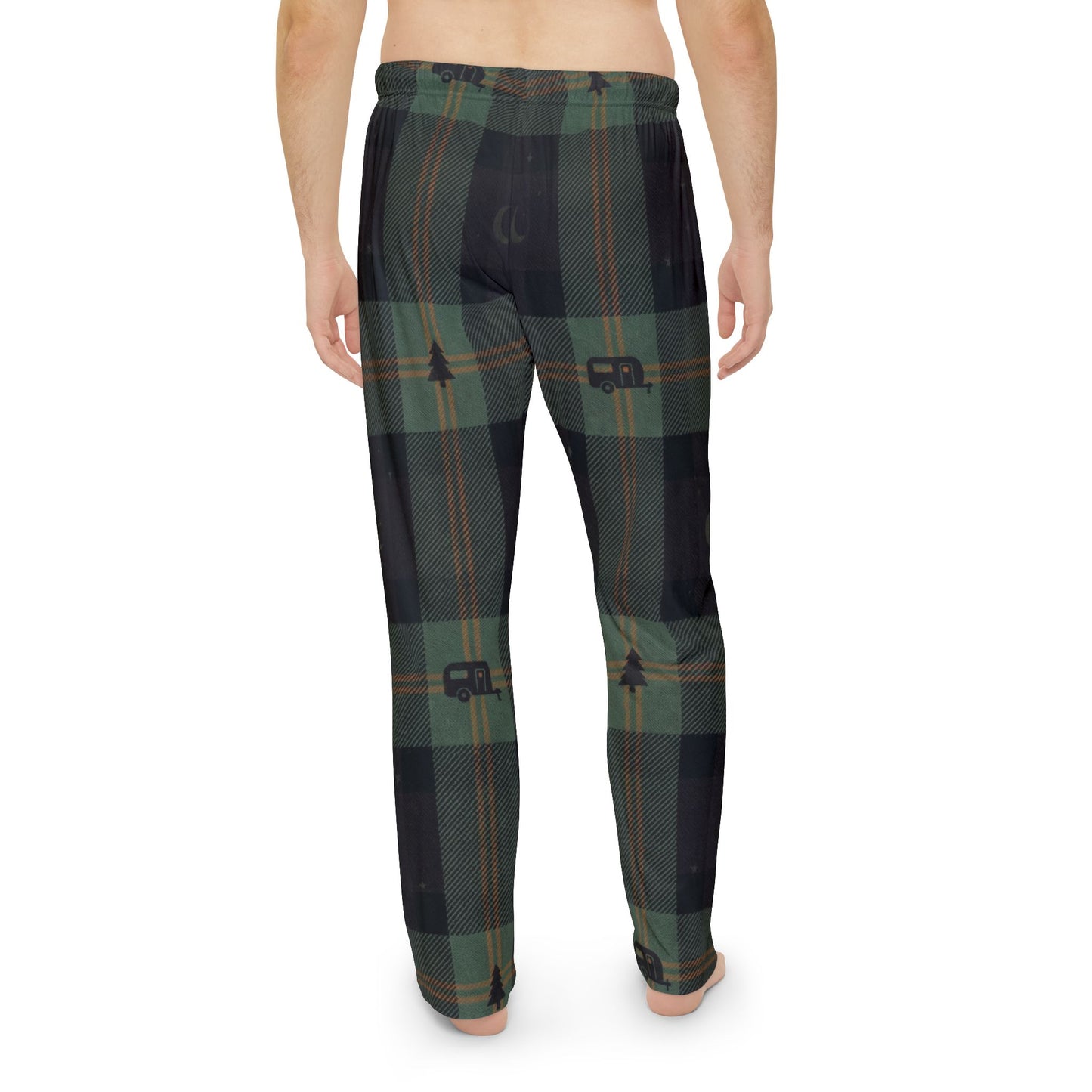 Men's Plaid Pajama Pants — Cozy Camper & Pine Sleep Lounge Pants