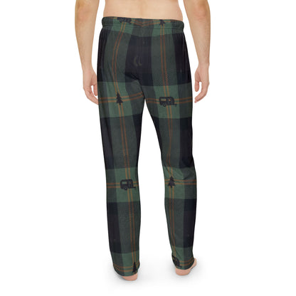 Men's Plaid Pajama Pants — Cozy Camper & Pine Sleep Lounge Pants