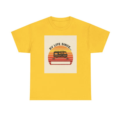 RV Life Since Tee — Vintage Camper Graphic Unisex T-Shirt