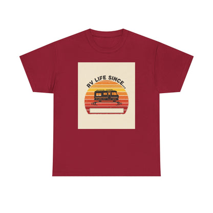 RV Life Since Tee — Vintage Camper Graphic Unisex T-Shirt