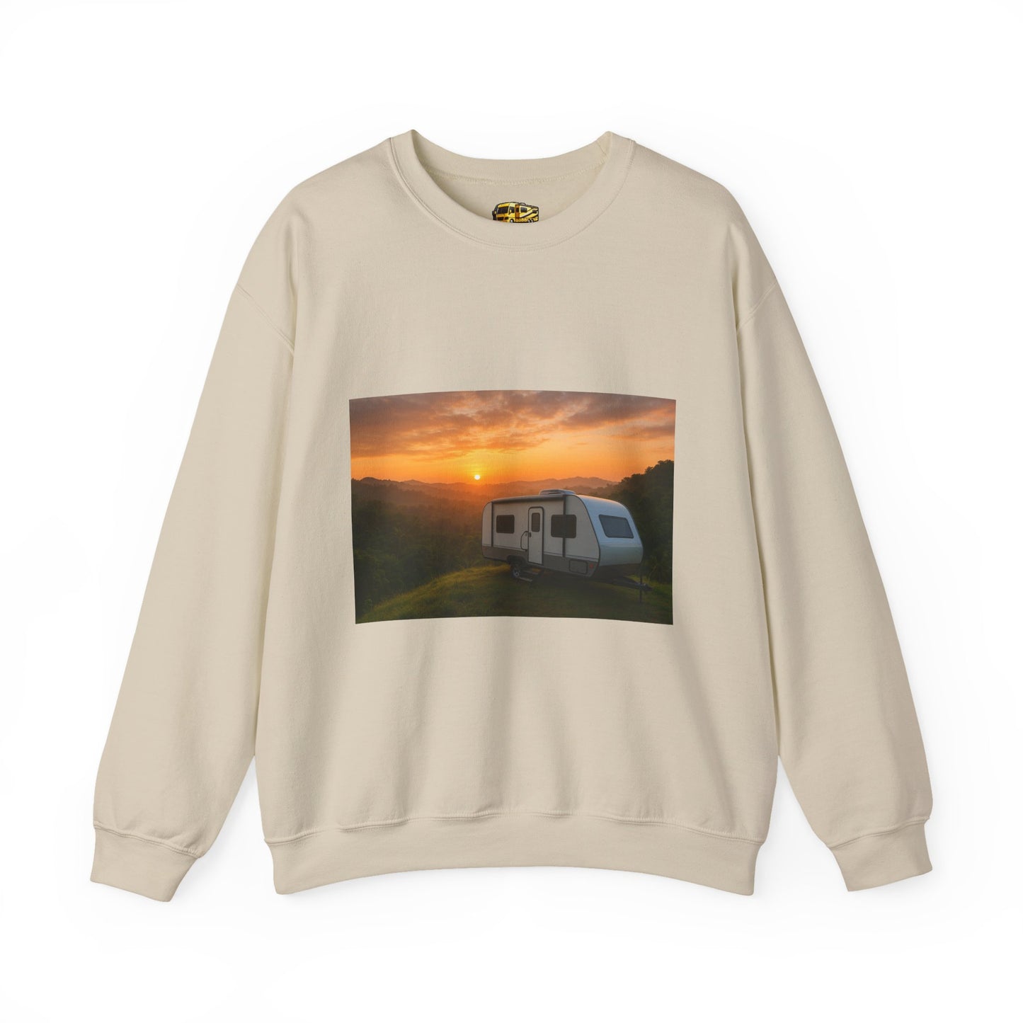 RV Life Crewneck Sweatshirt - Perfect for Travel Lovers