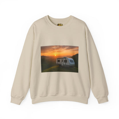 RV Life Crewneck Sweatshirt - Perfect for Travel Lovers
