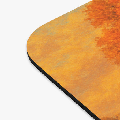 Autumn Reflections Mouse Pad, Cozy Fall Decor, Ideal Gift for Nature Lovers, Office Accessories, Seasonal Home Decor, Fall Aesthetics