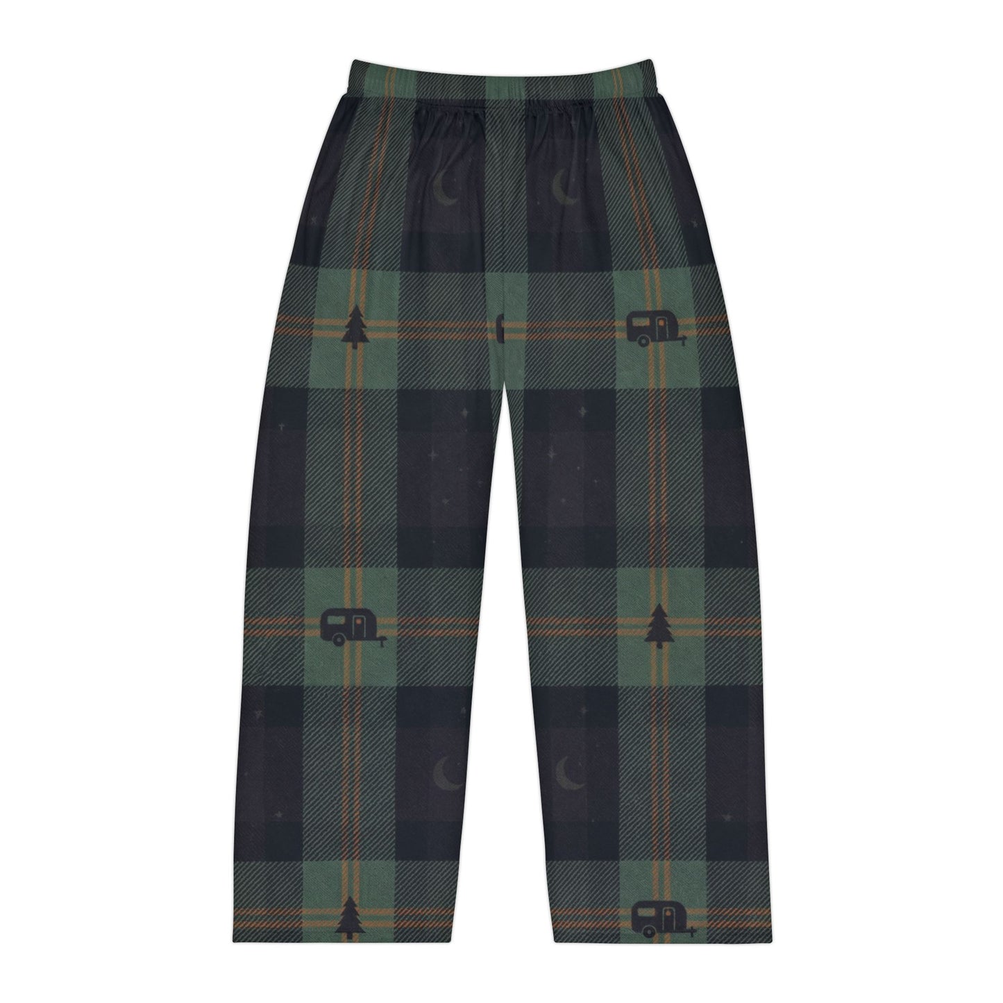 Men's Plaid Pajama Pants — Cozy Camper & Pine Sleep Lounge Pants