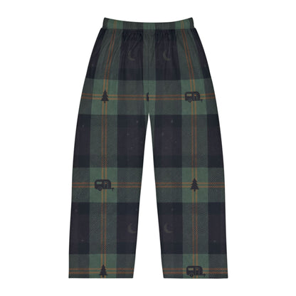 Men's Plaid Pajama Pants — Cozy Camper & Pine Sleep Lounge Pants