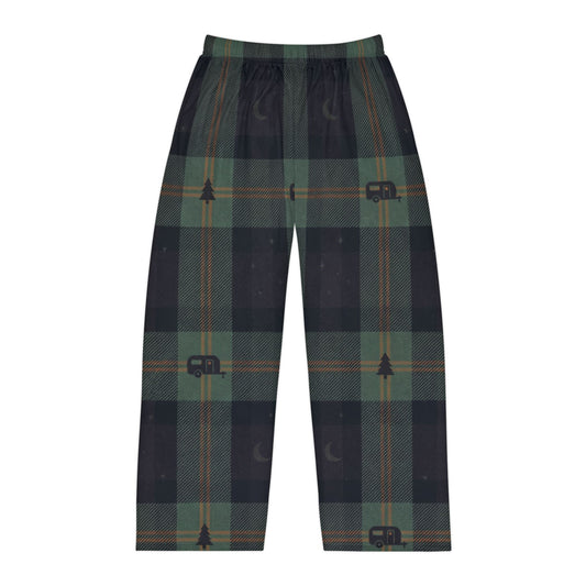 Men's Plaid Pajama Pants — Cozy Camper & Pine Sleep Lounge Pants