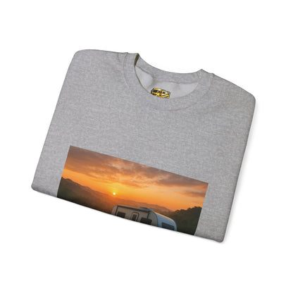 RV Life Crewneck Sweatshirt - Perfect for Travel Lovers
