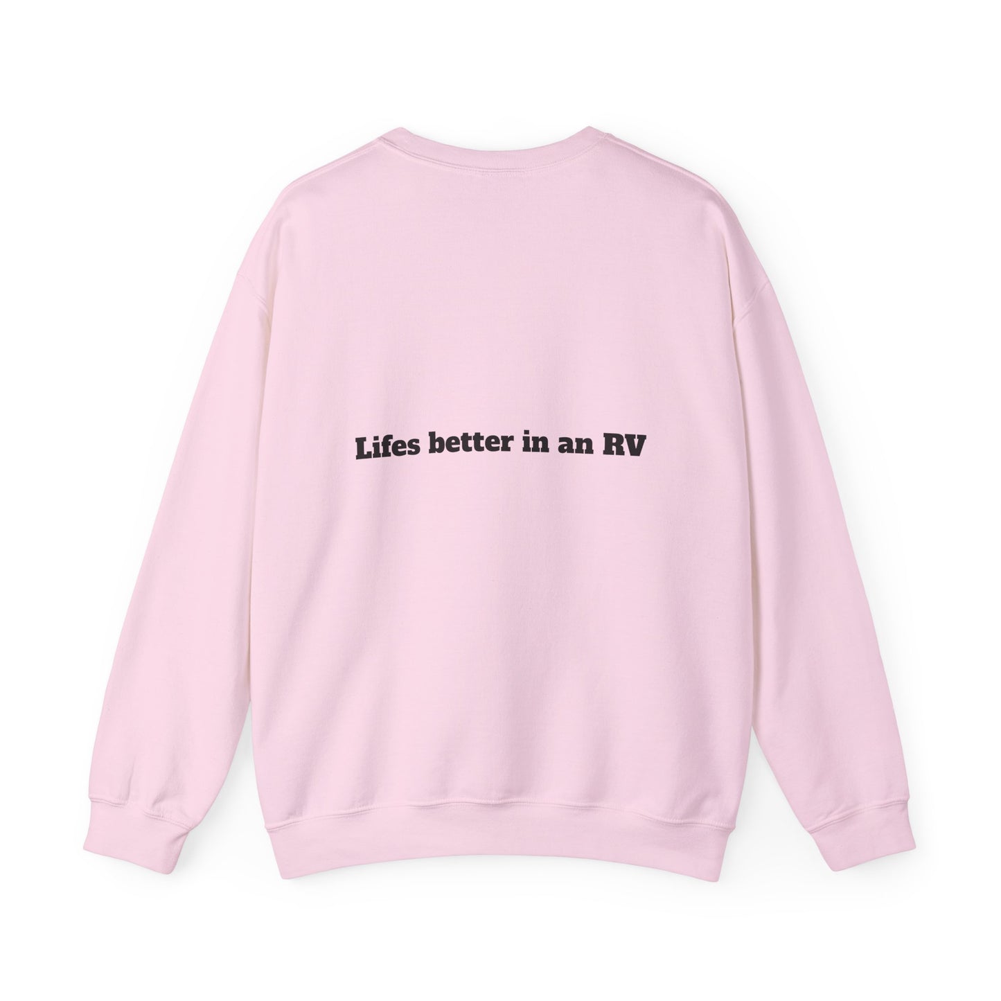 RV Life Crewneck Sweatshirt - Perfect for Travel Lovers