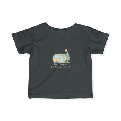 Infant Tee - Tiny Camper Retro RV Graphic Baby Shirt