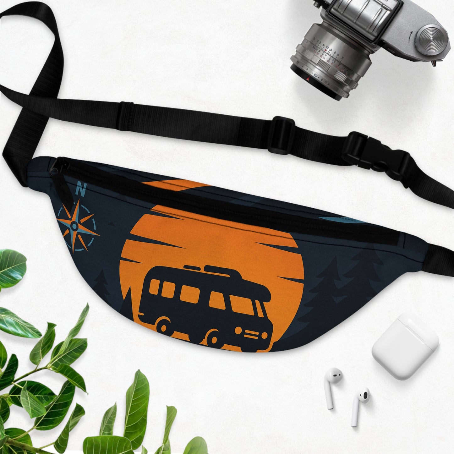 Retro Camper Fanny Pack, Adventure Gear, Festival Bag, Travel Accessory, Outdoor Essential, Camping Gift