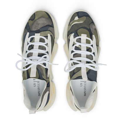 Camo Mesh Sneakers for Men — Lightweight Breathable Athletic Shoes