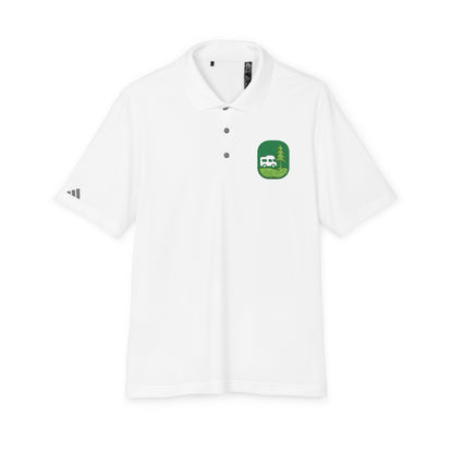 Performance Polo — Grass Patch Camper Logo Embroidered Golf Shirt