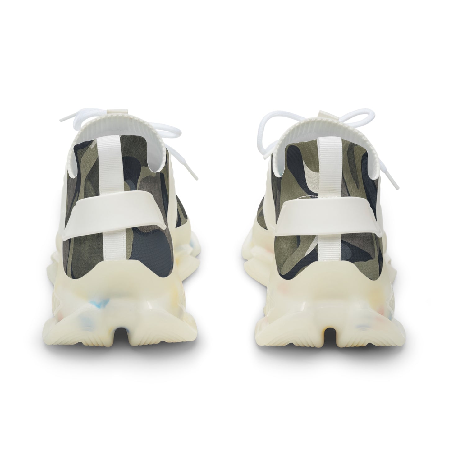 Camo Mesh Sneakers for Men — Lightweight Breathable Athletic Shoes