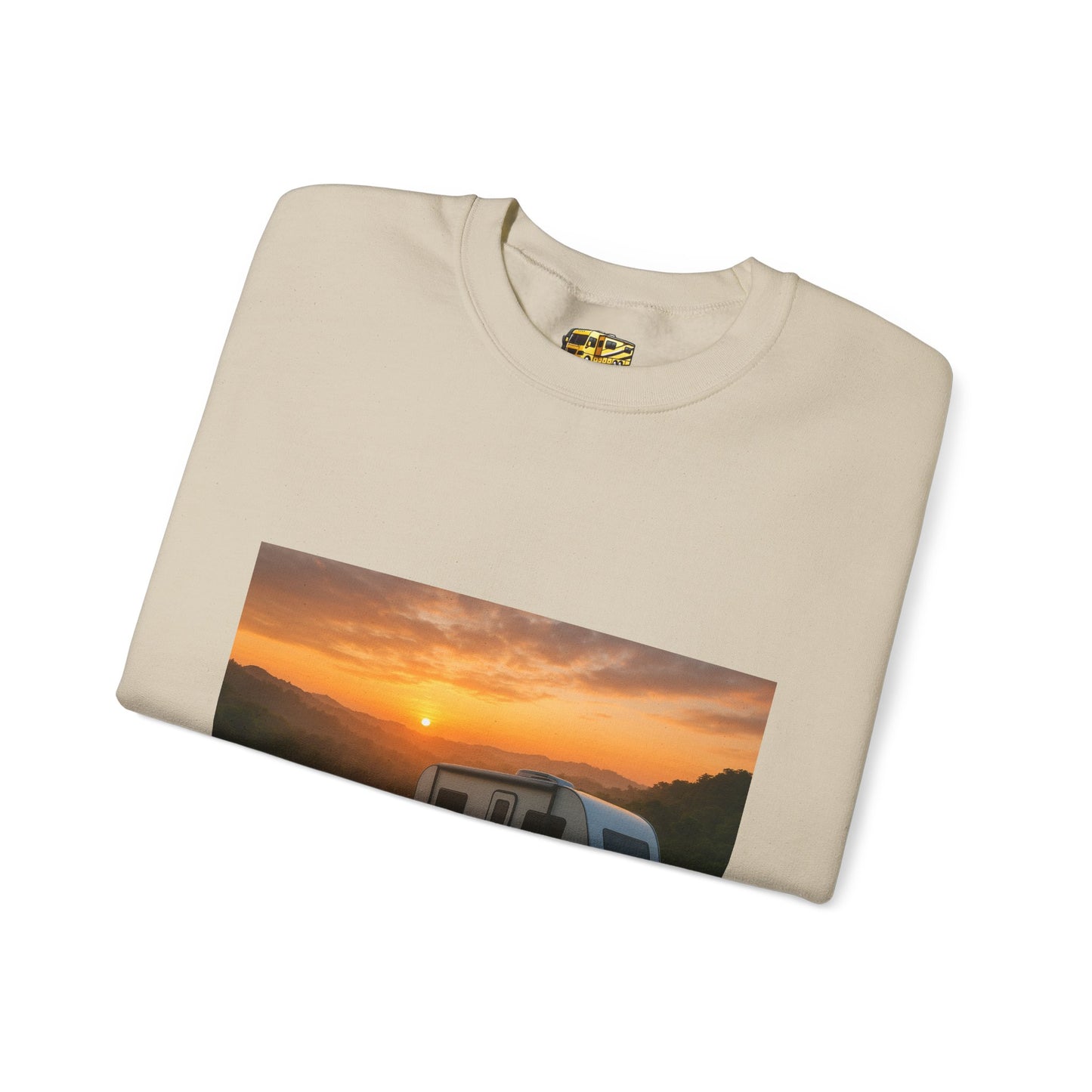 RV Life Crewneck Sweatshirt - Perfect for Travel Lovers