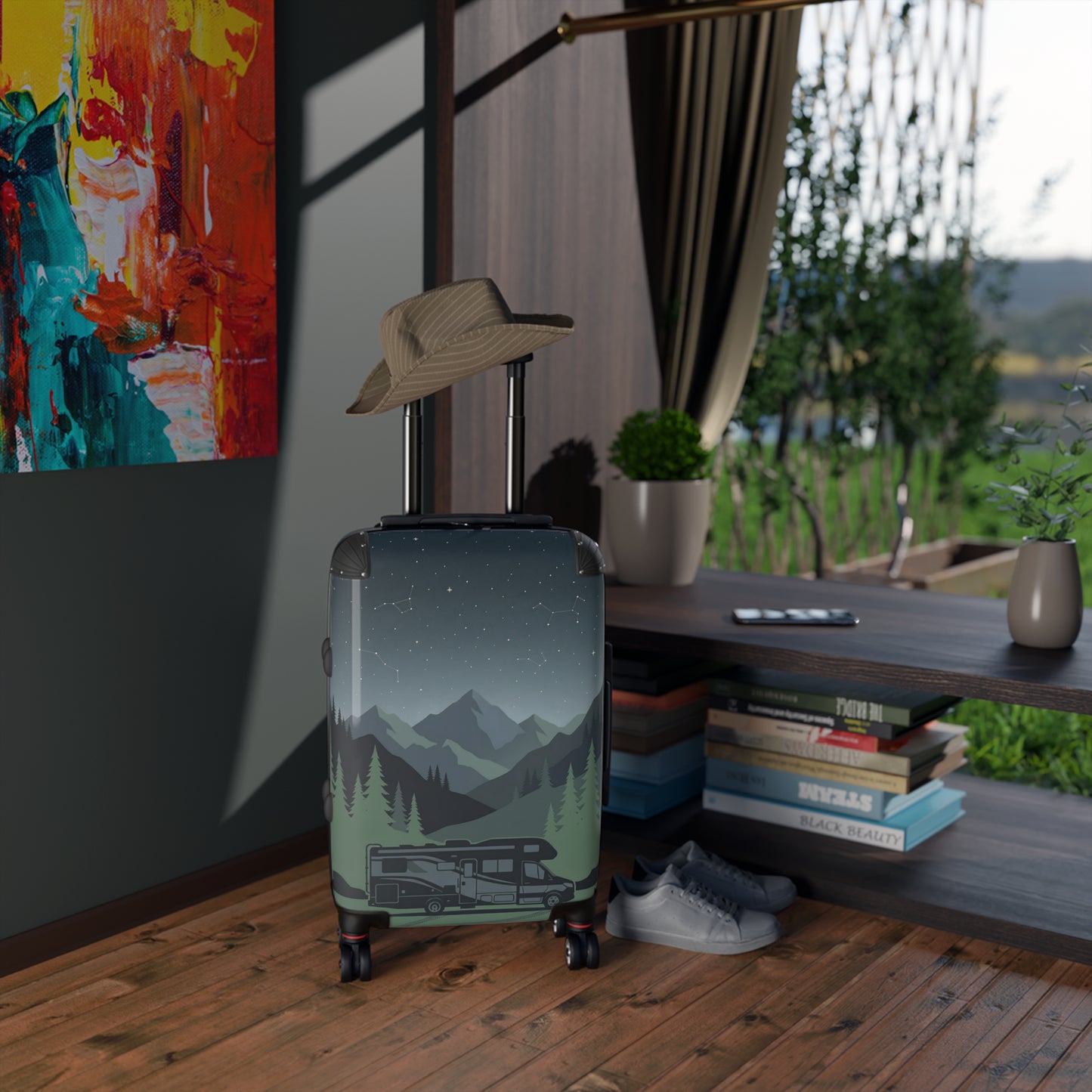 AOP Hard-Shell RV Travel Suitcase — Small / Medium / Large