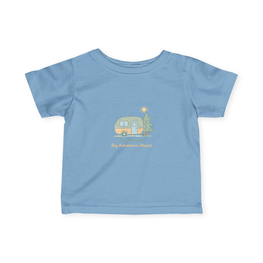 Infant Tee - Tiny Camper Retro RV Graphic Baby Shirt