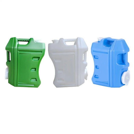 Jfory 15L Portable Water Container with Faucet - Camping Water Jug