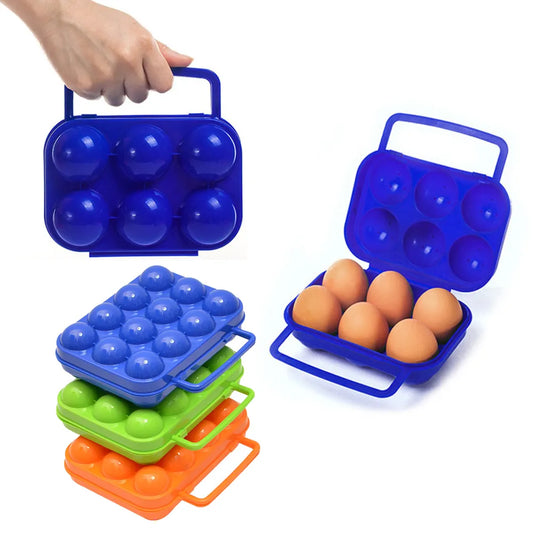 Egg Storage Box - Portable Camping Tableware